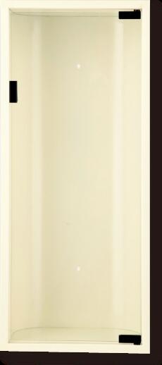 消火器ボックス 消火器格納箱 設置台 全埋込 扉 W270×H636×D165 アイボリー MHED-RO　満点商会