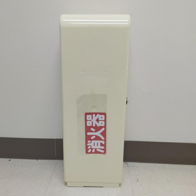 消火器ボックス 消火器 格納箱 消火器ケース １０型 1本 業務用 法人用 消火器格納箱　ポリカーボネート製 アイボリー ＰＣ１０Ｖ防災グッズ　加納化成_5