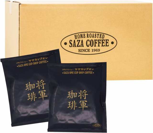 サザコーヒー 1杯取りコーヒー サザカップオン 将軍珈琲 12g×１００枚