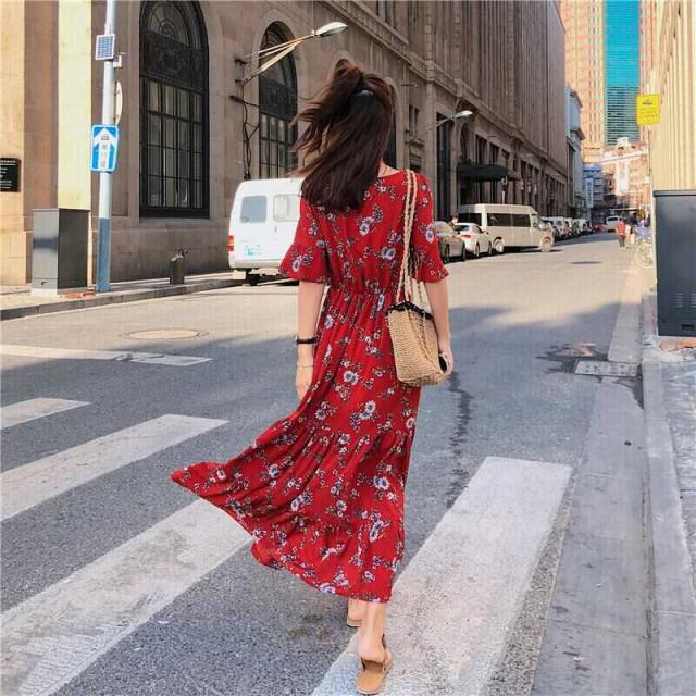 ワンピース 上着 人気 おすすめ おしゃれ お洒落 激安 安い 送料無料 プチプラ 半袖 Vネック ふわふわ ふんわり オーバーサイズ 柄 花柄 コットン 綿 プリント 着痩せ 体型カバー 可愛いの通販は