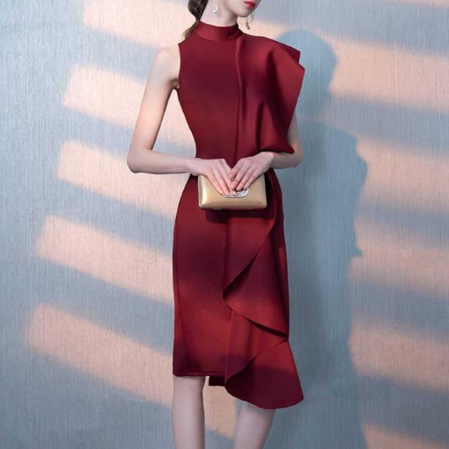 ドレス おすすめ おしゃれ お洒落 激安 安い 送料無料 プチプラ パーティードレス キャバドレス お呼ばれ ドレス フォーマル ドレス ラウンジ ドレス ホステス ドレス ハイネック ドレス