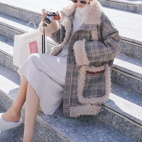 ボアブルゾン レディース ジャケット ライダース風 ムスタンジャケット