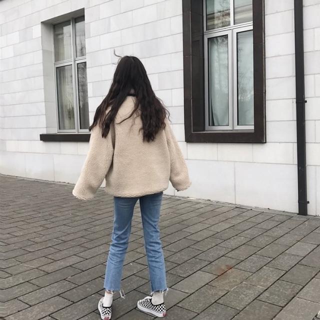 ボアブルゾン レディース ジャケット アウター ダウンコート