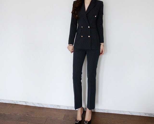 セットアップ スーツ パンツ ボトムス ジャケットベルト ハイウエスト