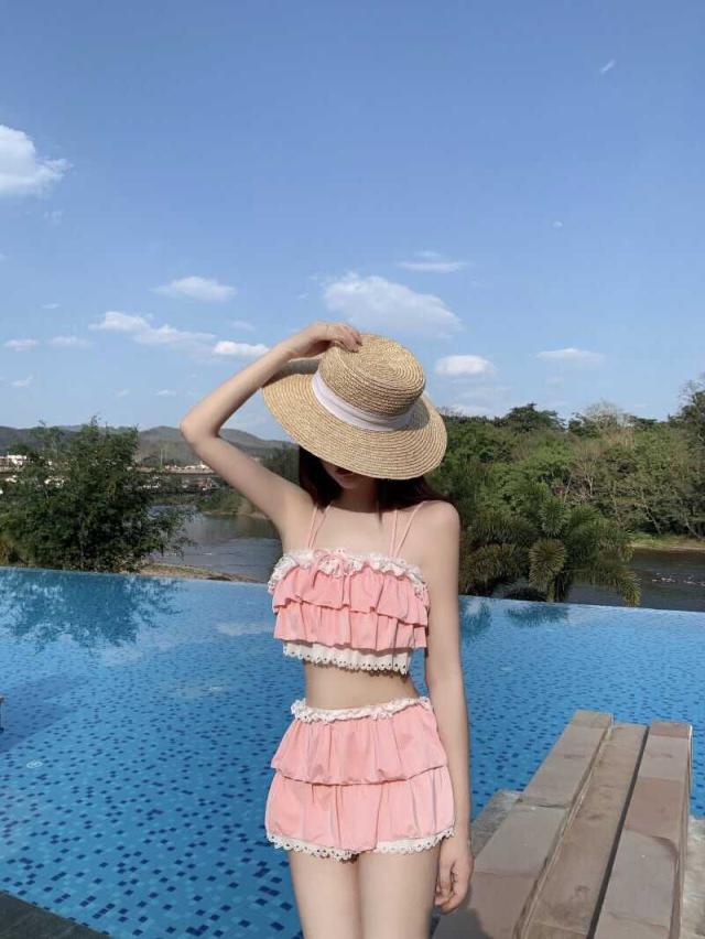 水着 体系カバー水着 かわいい 大人可愛い きれいめ セクシー sexy 花