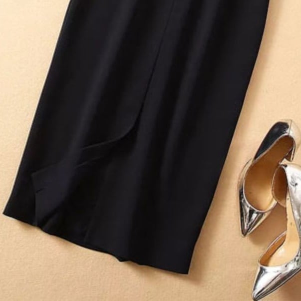 セットアップ ジャケット スーツ ミモレ丈 ペンシルスカート ショート