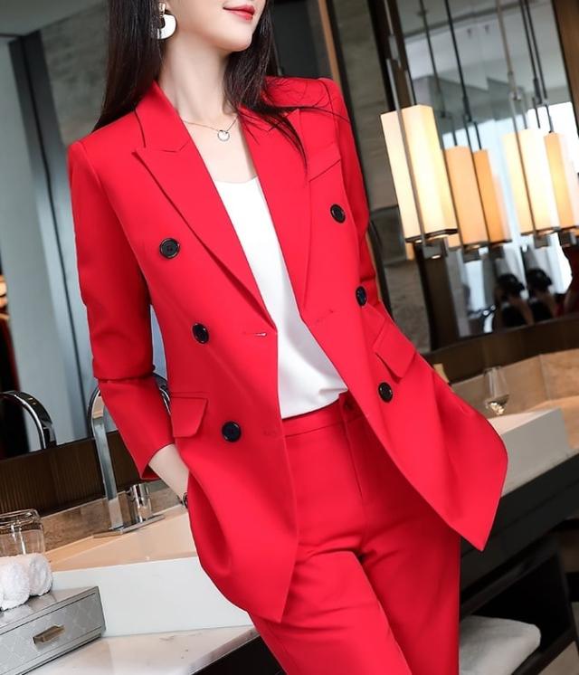 セットアップ ジャケット 上着 スーツ ロング丈 袖あり 長袖