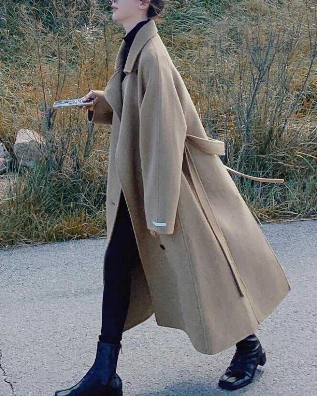 ドゥーズィーエムクラス ロングトレンチコート