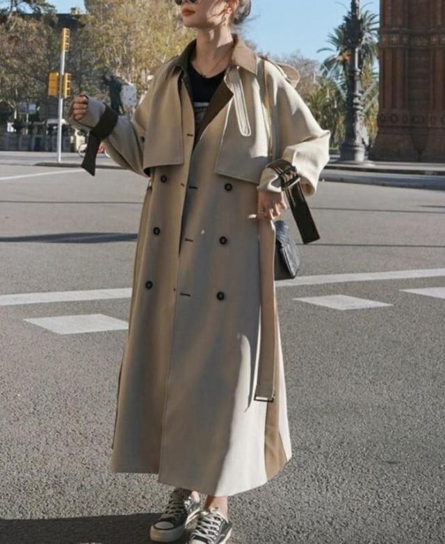 レディース コート アウター トレンチコート 美シルエット 韓国