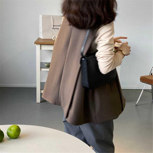 ベスト トップス レディース 羽織り Tシャツ オーバーサイズ ギャザー