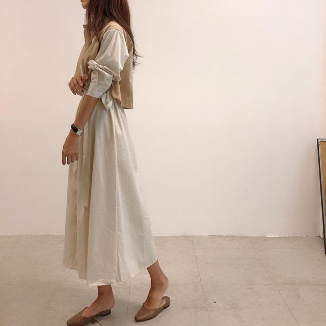 ワンピース 上着 人気 おすすめ おしゃれ お洒落 激安 安い 送料無料 プチプラ ブラウス シャツ 長袖 ロング ロングスカート ウエスト ベルト オープンカラー 開襟 柄 ストライプ リボン