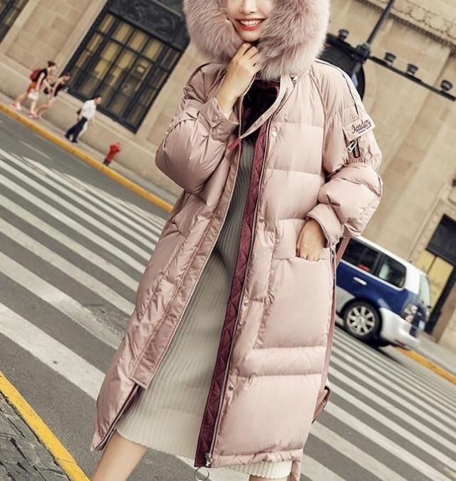 レディース コート アウター ロング丈 フード付き フェイクファー ダウン インスタ映え 暖かい 可愛い かわいい 韓国 かっこいい カジュアル 大人 上品 シンプル クラシック エレガント