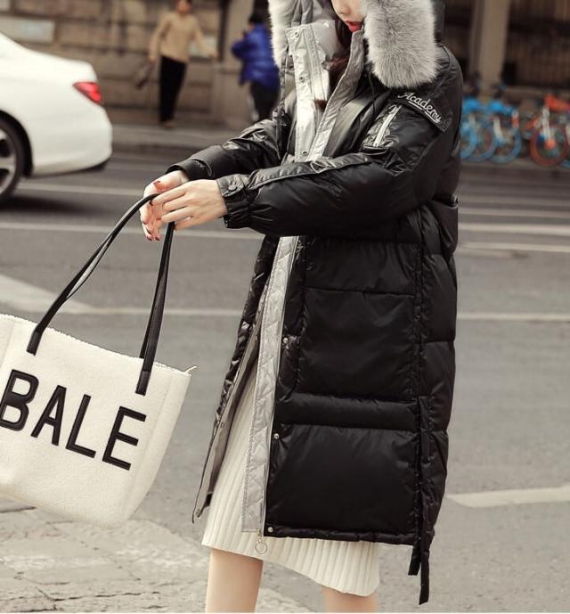 レディース コート アウター ロング丈 フード付き フェイクファー ダウン インスタ映え 暖かい 可愛い かわいい 韓国 かっこいい カジュアル 大人 上品 シンプル クラシック エレガント