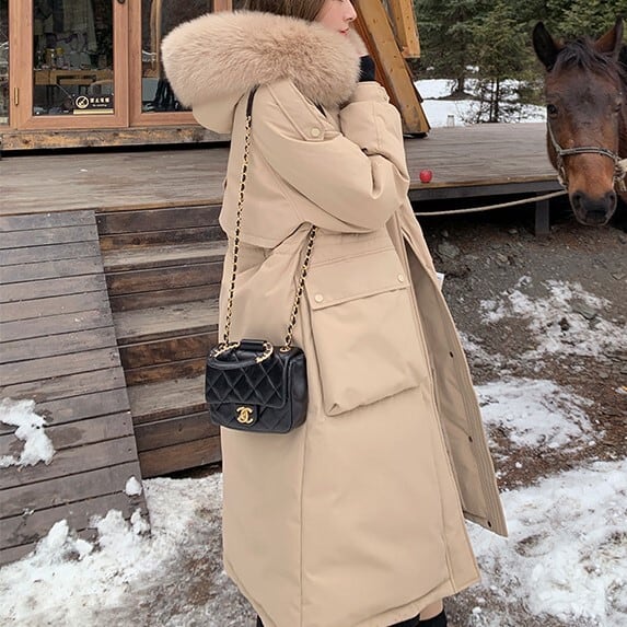 レディース 上着 コート アウター ロング丈 フード付き ダウンコート フェイクファー 暖かい 可愛い かわいい 韓国 かっこいい カジュアル 大人 上品 シンプル クラシック エレガント レディース 上着 コート アウター ロング丈 フード付き ダウンコート