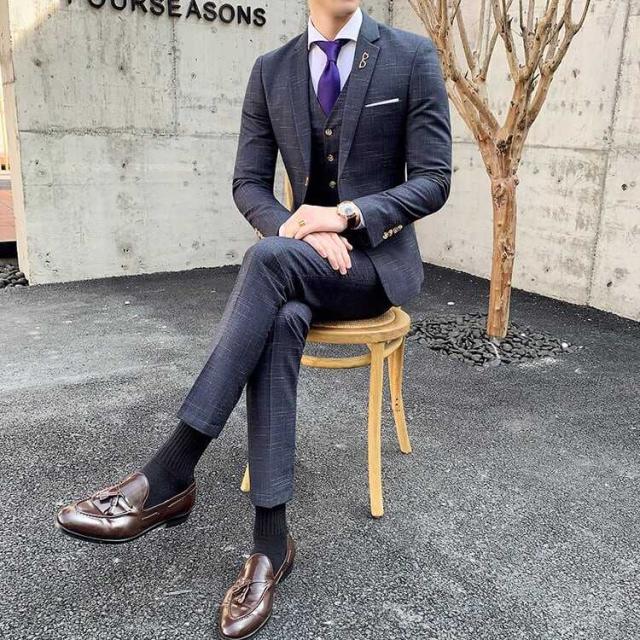 トップス パンツ アウター ベスト ズボン 上着 スーツ 袖あり 長袖 襟