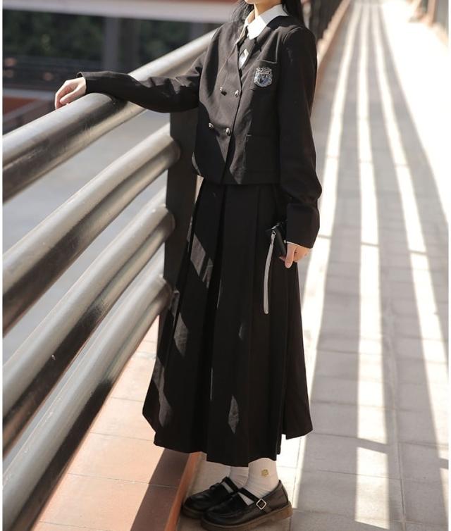 セットアップ ジャケット 上着 3点セット スーツ クロップ丈 ブレザー