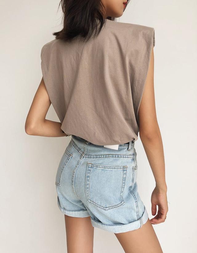 トップス Tシャツ カットソー 白トップス 袖なし ノースリーブ フレンチスリーブ ラウンドネック 大人可愛い きれいめ シンプル カジュアル 大人 上品 おしゃれ お洒落 かっこいいの通販は