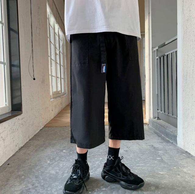 ボトムス パンツ ズボン チノパンツ ワイドパンツ ストレートパンツ 7分丈 ストレート ゆったり、ゆる 綿 シンプル カジュアル ルーズ 抜け感 リラックス 無地 春 夏 秋 10代 20代 30代の通販は 5,438円