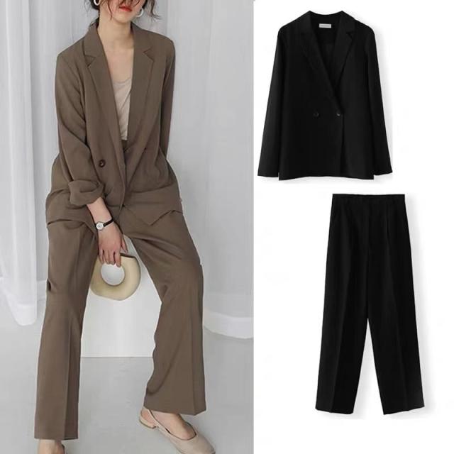 セットアップ ジャケット 上着 スーツ ワイドパンツ 袖あり 長袖 上下セット 2点セット ツーピース お得 かわいい 大人可愛い きれいめ シンプル カジュアル 大人 上品 おしゃれ お洒落