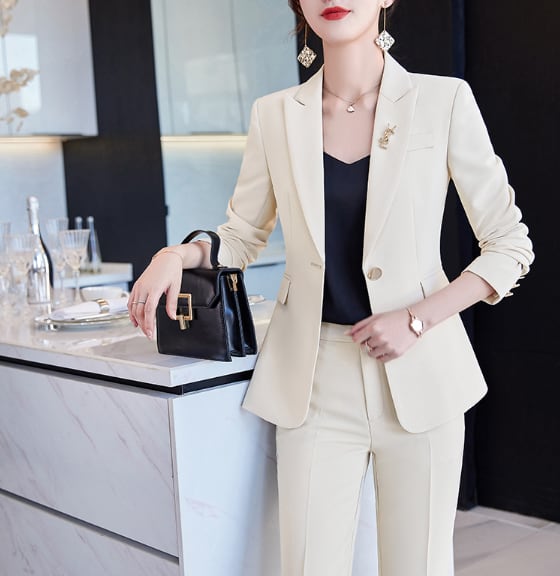 上下2点セット ツーピース セットアップ スーツ プロフェッショナル