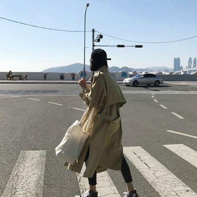 コート アウター ロング トレンチ ドロップショルダー モノトーン ガウンコートチェック マニッシュ ミディアム丈 袖あり 長袖 ポケット付き アウター 羽織り 大人可愛い きれいめ