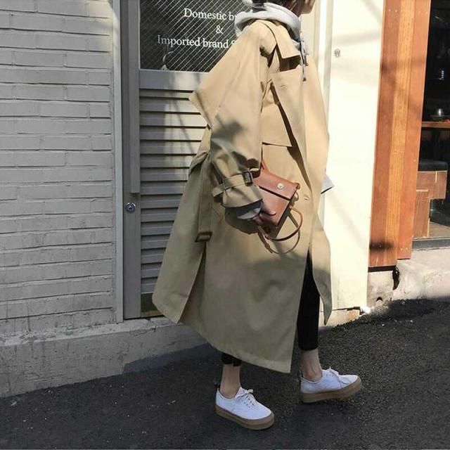 コート アウター ロング トレンチ ドロップショルダー モノトーン ガウンコートチェック マニッシュ ミディアム丈 袖あり 長袖 ポケット付き アウター 羽織り 大人可愛い きれいめ