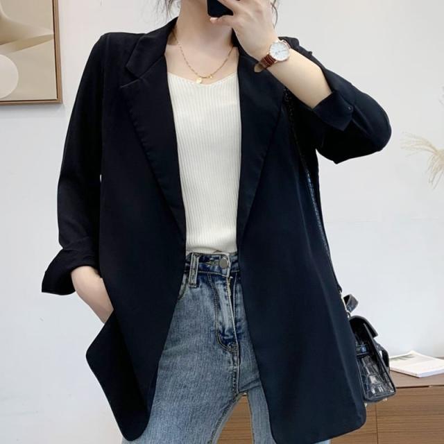 ジャケット レディース テーラードジャケット マニッシュ 薄手 バイカラー アウター ミディアム丈 オーバーサイズ 韓国風 軽い 軽量 フード付き 冬服 厚手 アウター  暖かい 大きいサイズの通販は 5,016円