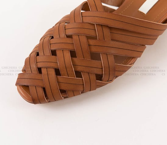 シューズ 靴 サンダル ローヒール メッシュ編み 1.5cm ミュール フラット ぺたんこ 楽ちん 歩きやすい かわいい 大人可愛い きれいめ シンプル カジュアル 大人 おしゃれ お洒落 かっこいい