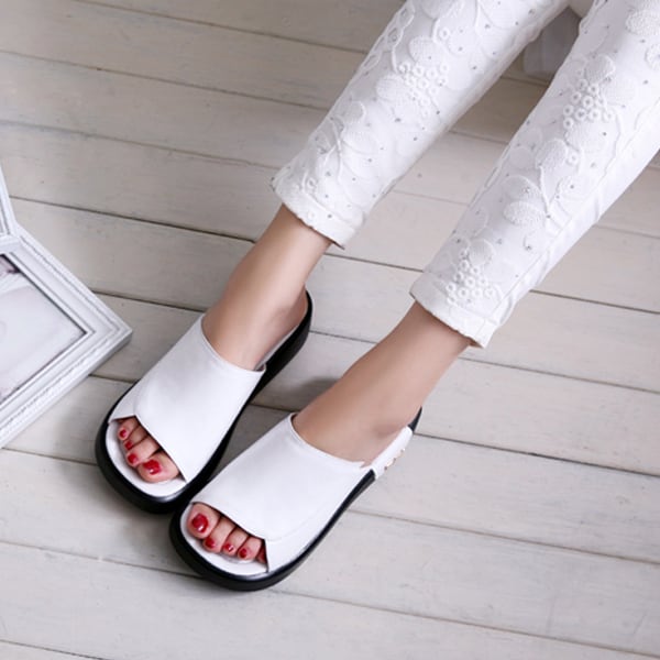 シューズ 靴 厚底 サンダル プラットフォーム フラット ウェッジソール 3.0cm オープントゥ かわいい 大人可愛い きれいめ シンプル カジュアル 大人 おしゃれ お洒落 かっこいい ガーリー