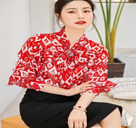 トップス デート ブラウス 袖あり 7分袖 襟付き フレア セミフレア スリム タイト 細身 ストレート スマート かわいい 大人可愛い きれいめ シンプル カジュアル 大人 上品 おしゃれ お洒落の通販は