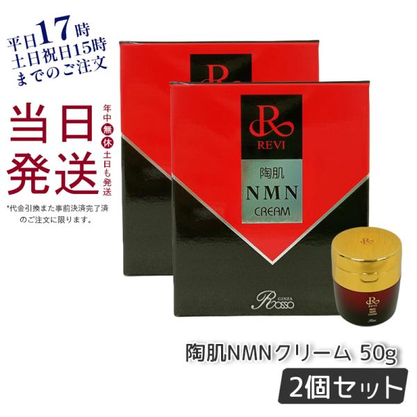【2個セット】REVI陶肌NMNクリーム50gルヴィスキンケアクリーム