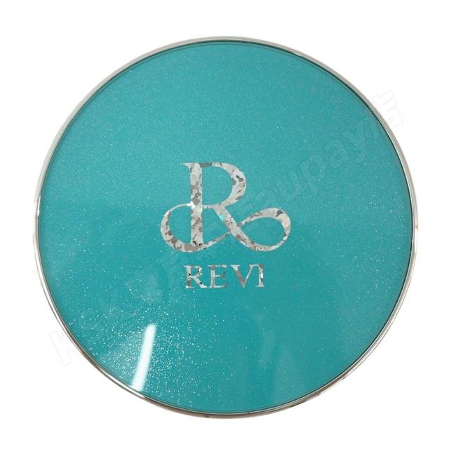 【2個セット】REVI ルヴィ 陶肌ファンデーション ジュエル R21 本体 15g SPF50++++ 専用パフ2枚付き ケース付き 基礎化粧品 植物幹細胞3種配合 スピキュール カバー力 日焼け止め 日やけ止め UVケア 正規品 送料無料_3