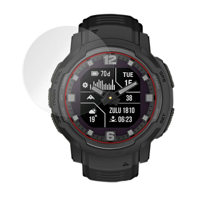 GARMIN Instinct Crossover / Dual Power 保護 フィルム OverLay Eye Protector 低反射 ブルーライトカット 反射防止
