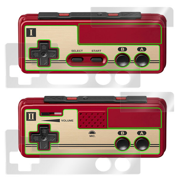 Switch用 ファミリーコンピュータ コントローラー 保護フィルム