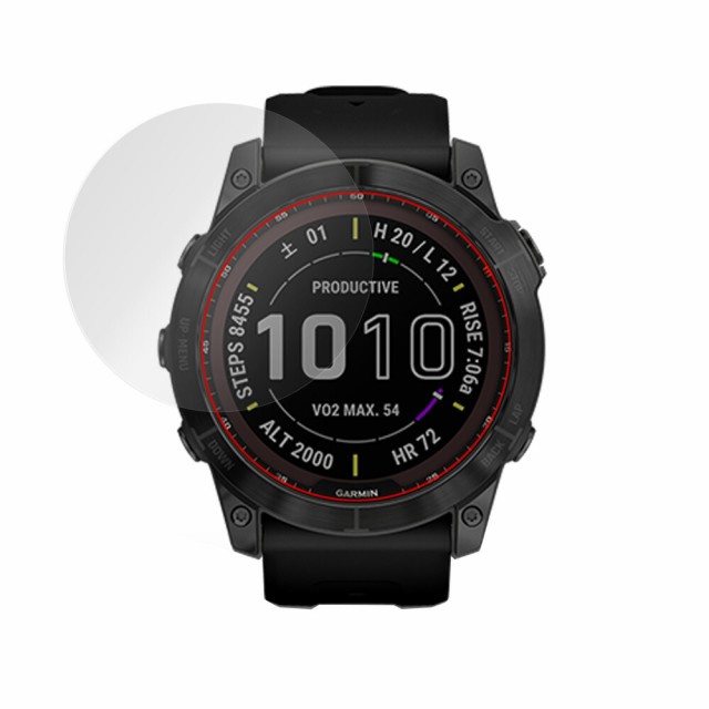 GARMIN fenix 7X Sapphire Dual Power 保護 フィルム OverLay Absorber