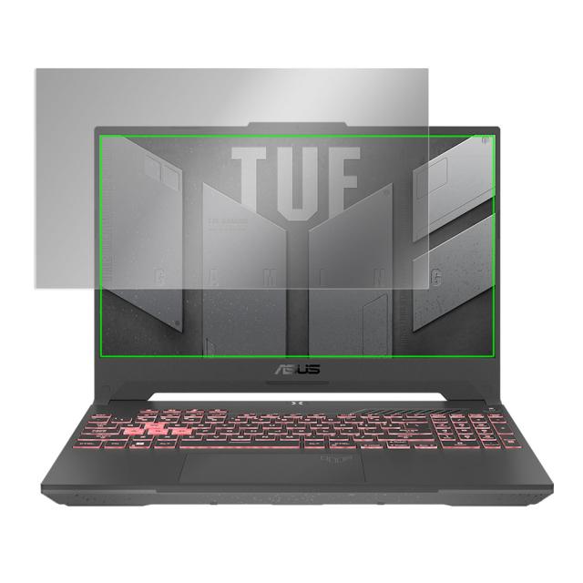 ASUS TUF Gaming A15 2022 保護 フィルム OverLay Secret エイスース ゲーミングノートPC 2022年モデル 液晶保護 プライバシーフィルター のぞき見防止_13