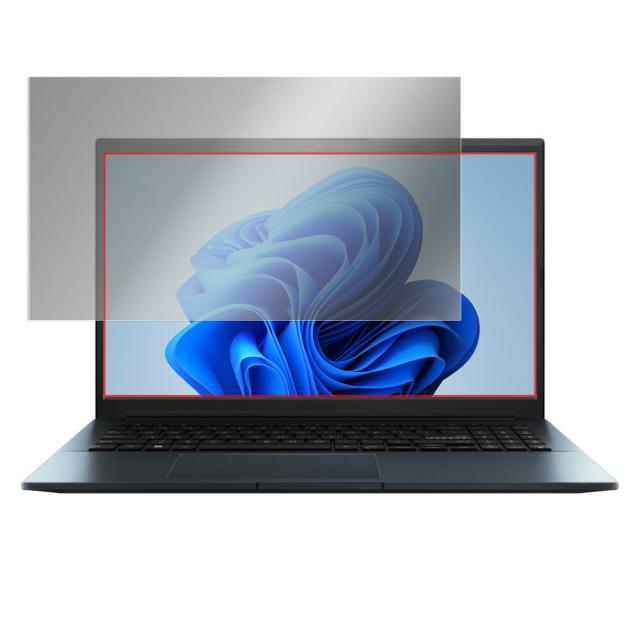 ASUS Vivobook Pro 15 OLED M6500 シリーズ 保護 フィルム OverLay Secret エイスース ノートPC プライバシーフィルター 覗き見防止_13