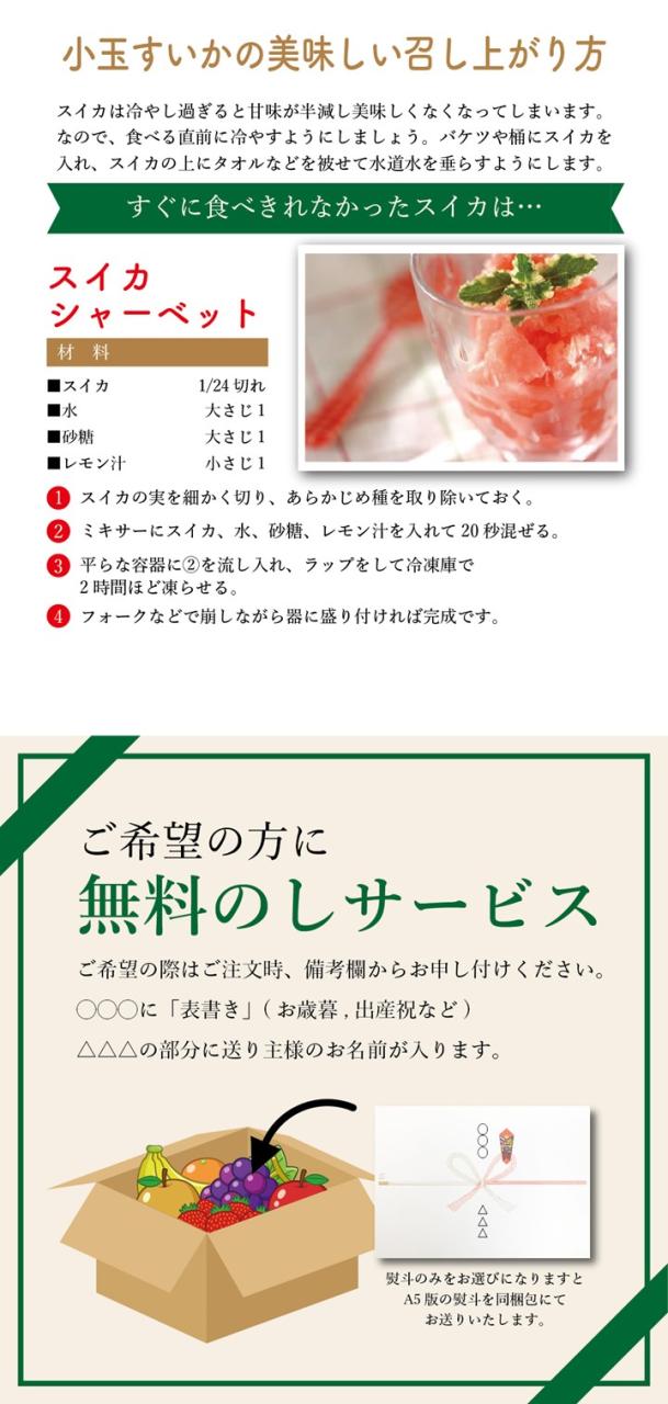 【送料無料】小玉すいか ２玉 秀品 R7年度先行予約商品