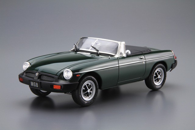 アオシマ MGB 1 24 完成品 - 模型