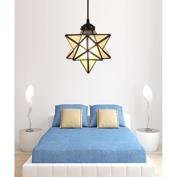 ペンダントライト 北欧 星 星型 20CM 1灯 照明器具 電気 天井