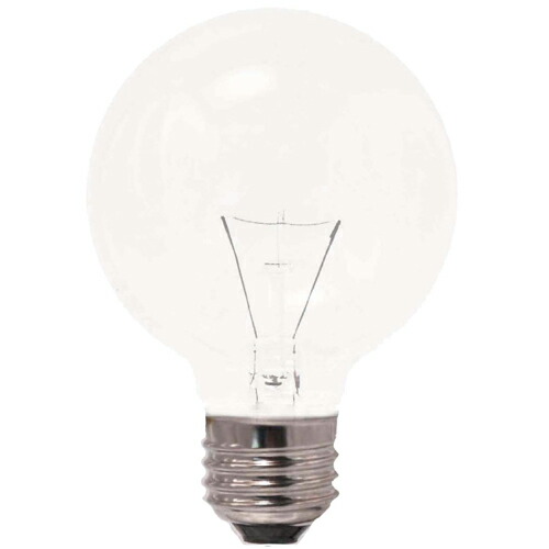 クリアボール G60  E26  110V-10W(C) お得な25個セット！！