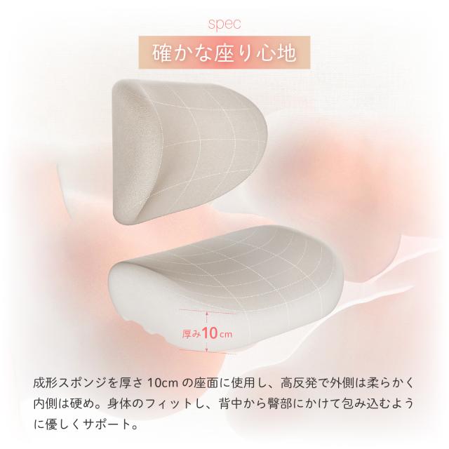 【女性専用設計・BIFMA認証済み】Muse オフィス・ゲーミングチェア ストレスフリー 人間工学椅子 フットレスト付き 腰背フィット 適応型ランバーサポート 720°アームレスト 125°リクライニング 高反発成形スポンジ シェニール生地 TUV認証 TGIF Gaming_4
