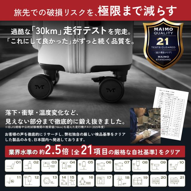 【P10倍！】スーツケース フロントオープン 30％拡張機能 Mサイズ(3泊〜7泊) 重量4.26kg 容量60L 75L 機内持ち込み可能 ストッパー付き超静音キャスター スペアキャスター付き TSAロック付き 2口USBポート 多段階調整可能キャリーバー 日本企業_15
