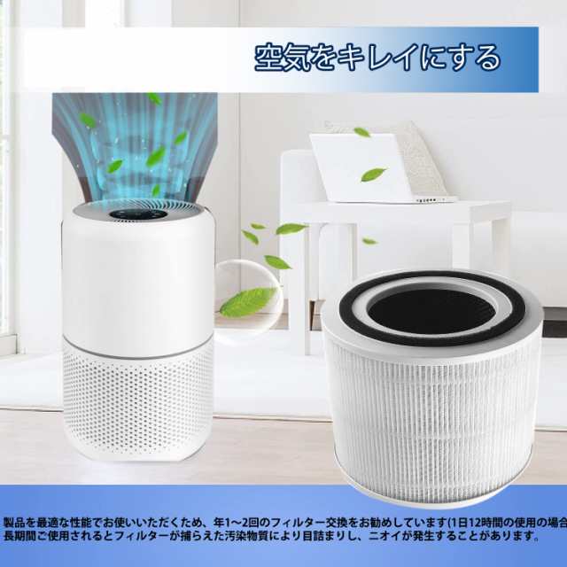 交換用フィルター Levoit 空気清浄機 core300 core300s 除菌 花粉 消臭 ほこりとり タバコ ウイルス除去 ペット臭 カビ取り  ハウスダスト｜au PAY マーケット