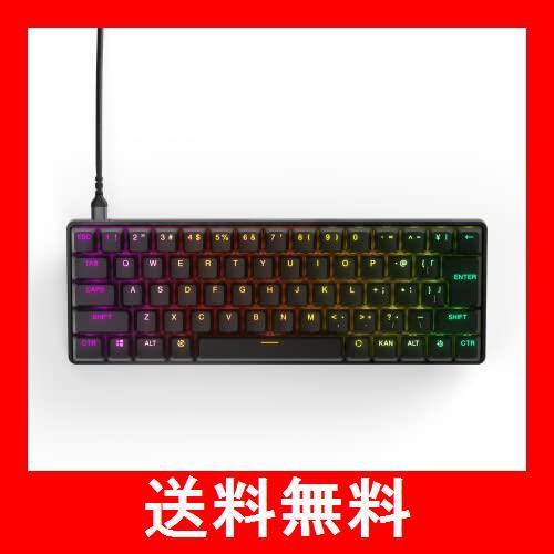 SteelSeries ゲーミングキーボード ミニサイズ Apex Pro Mini JP 有線 日本語配列 OmniPointスイッチ  2-in-1アクションキー 搭載 64825 ｜au PAY マーケット