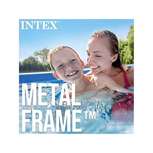 INTEX プール レクタングラフレームプール 220x150x60cm-