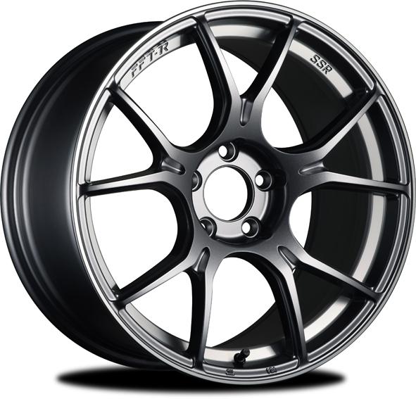 テイン〜ページ SSR GTX02 18インチ 8.5J +45 5-114.3 ダークシルバー4本で送料