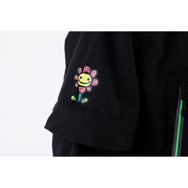 エリート グリップ レインウエア R-EG22 elite grips スマートシルエットレインウエア フード無し 競技用レインウエア　ブラック/グレーの通販は