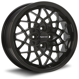 MLJ ハイぺリオン カルマ 15インチ 7.0J +35 4-100 サテンブラック 4本で送料無料 HYPERION CALMA 1本