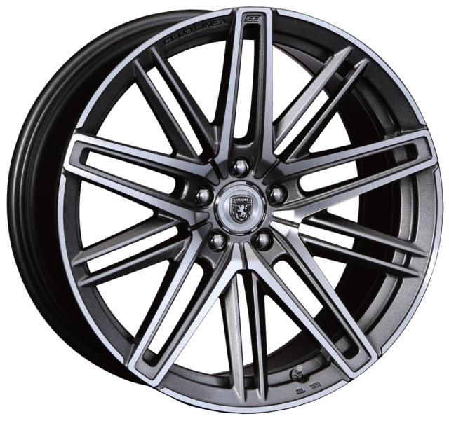CRIMSON CLUB LINEA CASSANO FF 20インチ 9.5J +28 5-112 メタルグレーポリッシュ 4本で送料無料 クリムソン クラブリネア カッサーノ FF
